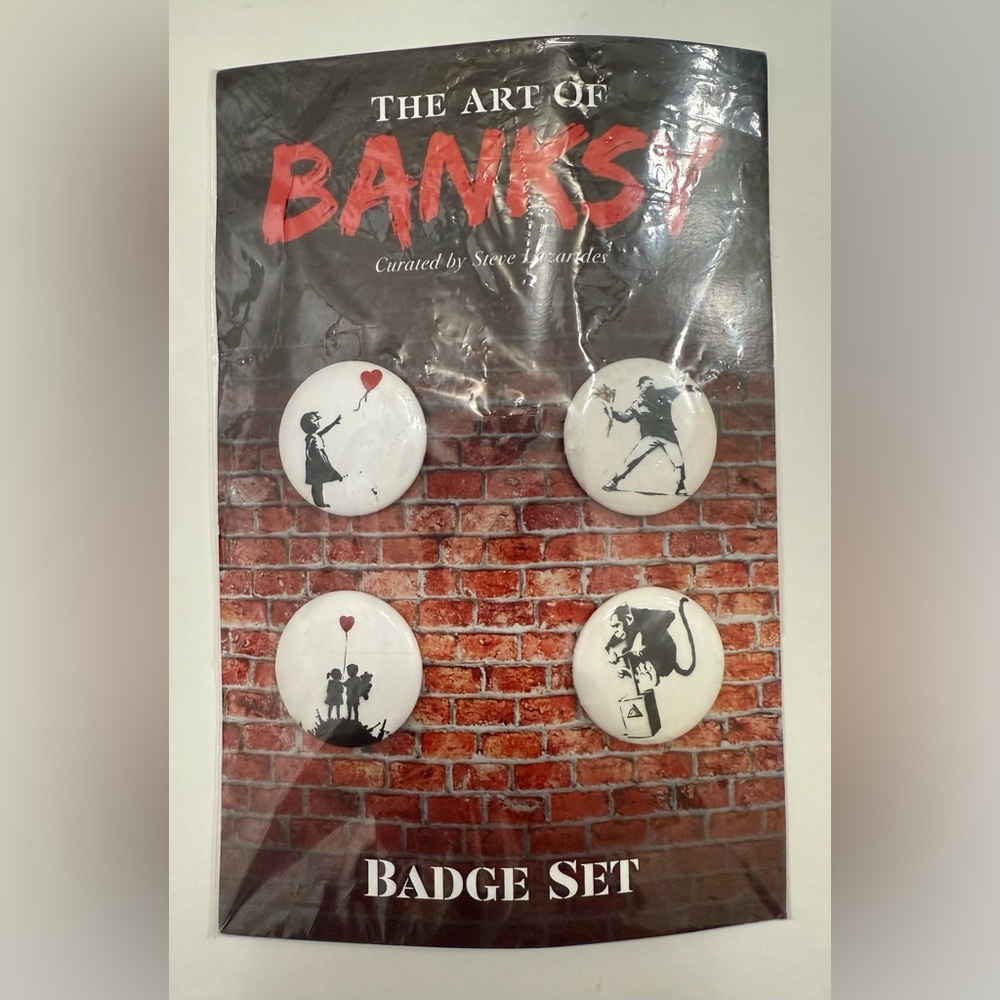 Banksy Pin Set